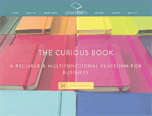 Tablet Screenshot of curiousbookco.com